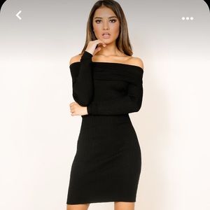 SHOWPO dress in black. Size US 2 (XSmall).